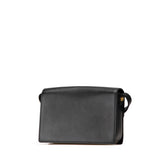 サンローラン ロゴ ショルダーバッグ ブラック ベージュ レザー レディース SAINT LAURENT 【中古】